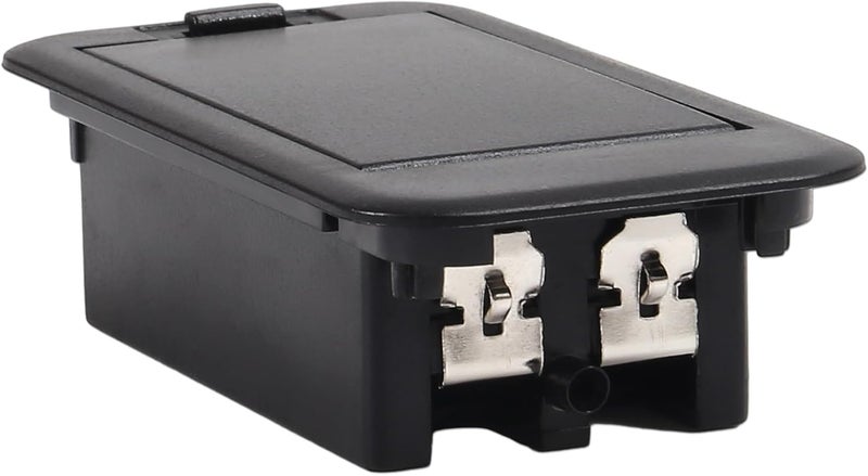 AEDIKO 9V Battery Cover Battery Box Case Compartment for Active Guitar Bass (1-Pack) - Image 4